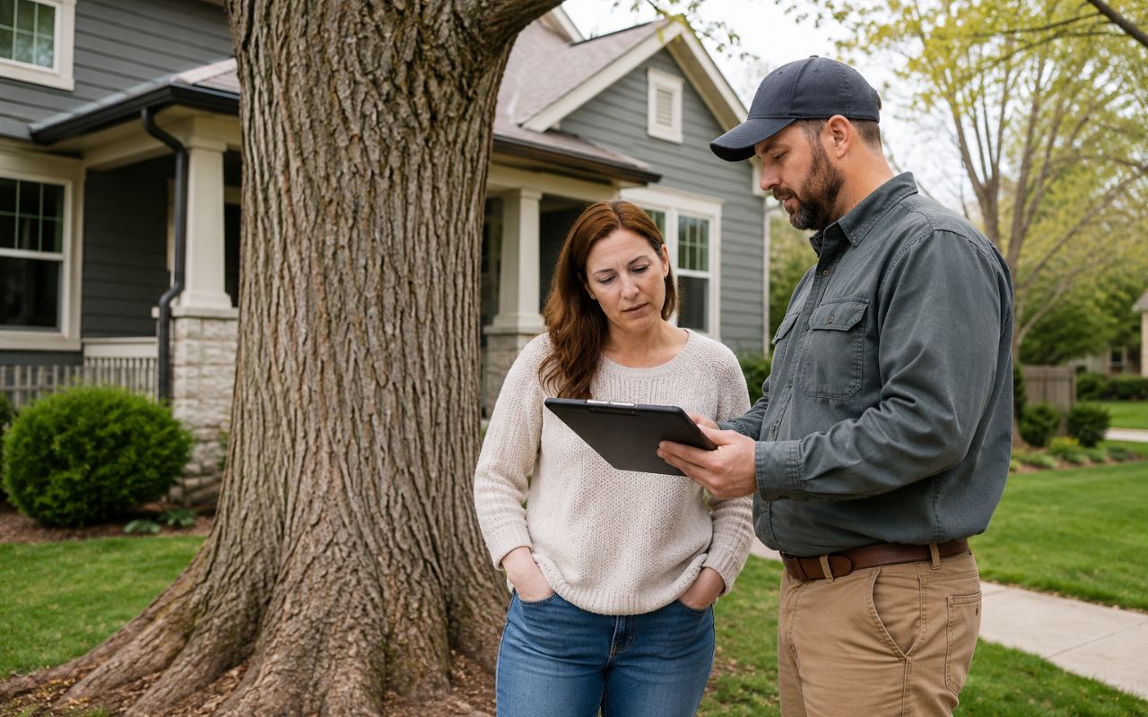 Property check for tree removal permits in Kansas City, MO