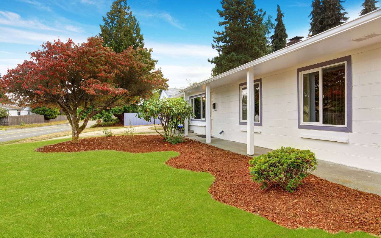 Cozy outdoor seating with throws and lights, Preparing Your Yard for Thanksgiving Guests