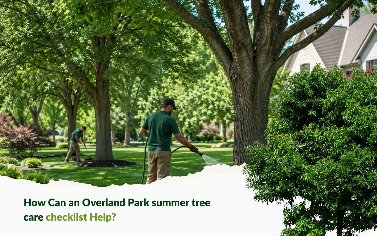 Overland Park summer tree care checklist for healthy shade trees