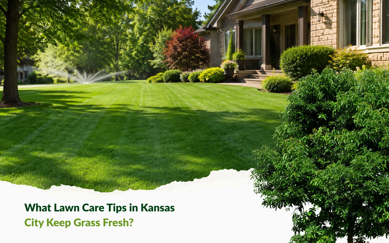 Lawn care tips in Kansas City for a healthy summer yard