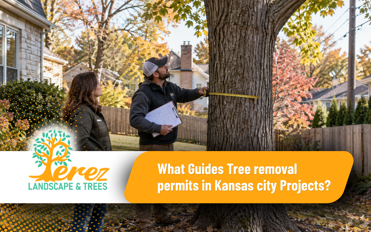 Tree removal permits in Kansas city yard review before removal